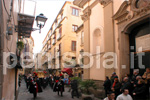 Via San Cesareo-Chiesta dell'Addolorata -Processione San Antonino febbraio 2004