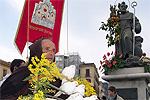 Frate Cosimo alla Processione di S. Antonino Febbraio 2003