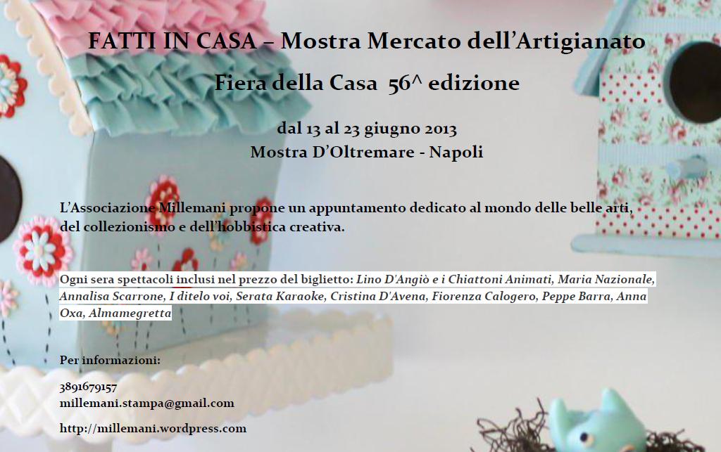 Fatti in Casa: Millemani alla 56esima edizione della Fiera della Casa