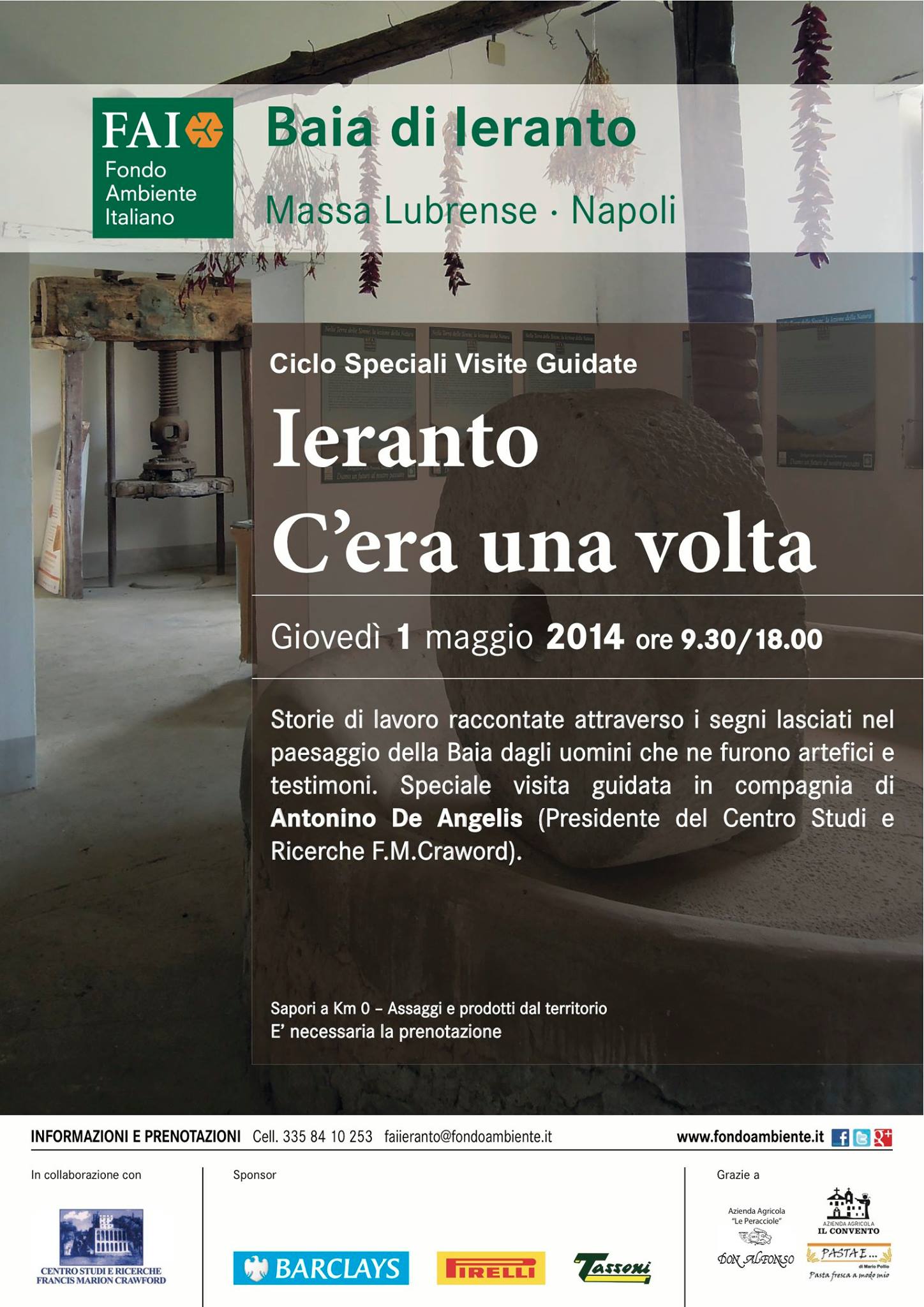 Primo maggio baia di Ieranto