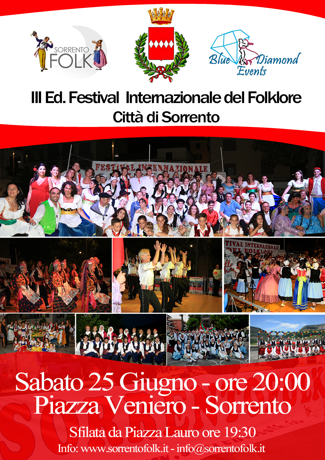 La Sorrento Folk accoglie 25 giugno 2016