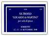 XX TROFEO EDUARDO DE MARTINO   