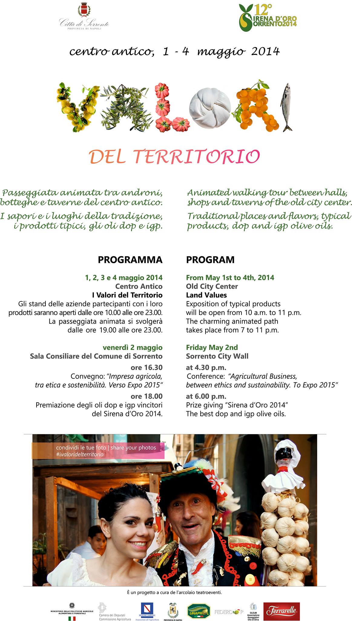 I valori del territorio 1-4 maggio