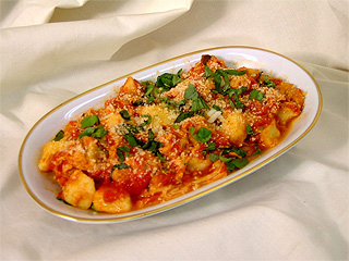 Sorrento: Gnocchi alla Sorrentina - Gnocchi di papate al tegame
